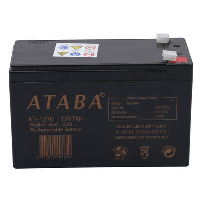 Ataba AT-1270 12V 7Ah Akü - 1