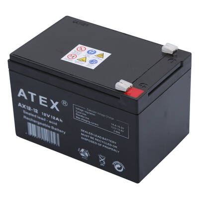 Atex AX12-12 12V 12Ah Akü - 2