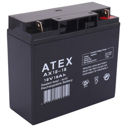 Atex AX12-18 12V 18Ah Akü - Thumbnail