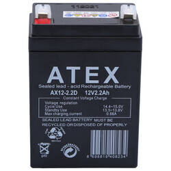 Atex AX12-2.2 12V 2.2Ah Dik Akü - 4