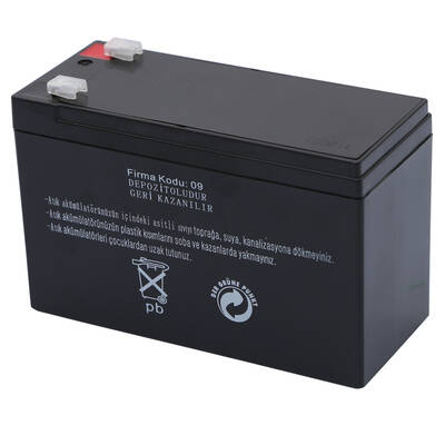 Atex AX12-7 12V 7Ah Akü - 3
