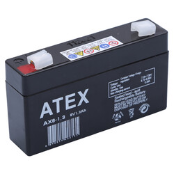 Atex AX6-1.3 6V 1.3Ah Akü - Thumbnail