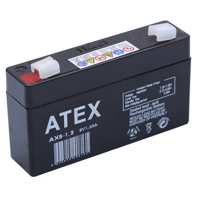 Atex AX6-1.3 6V 1.3Ah Akü - 2