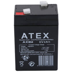 Atex AX604 6V 4Ah Akü - 4