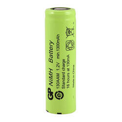 GP Batteries GP 1300 Mah Düz Kafa Şarjlı Endüstriyel AA Kalem Pil 130AAM 1 Adet - 2
