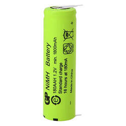 GP Batteries GP 1800 Mah Puntalı Şarjlı Endüstriyel AA Kalem Pil 180AAH 1 Adet - 2