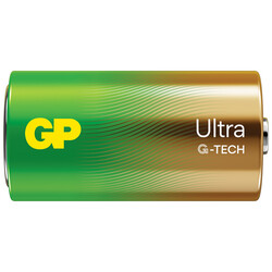 G-TECH Ultra Alkalin Orta LR14 - C Boy 1.5V Pil 2'li Kart - Thumbnail