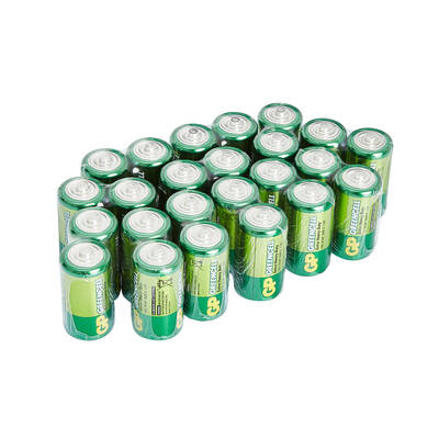 GP Batteries GP14G Greencell R14P/1235/C Boy Orta Pil, 1.5 Volt, 24'lü Kutu - 4