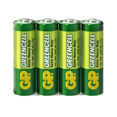 GP Batteries GP15G Greencell R6P/1215/AA Kalem Pil, 1.5 Volt, 40'lı Kutu - 3