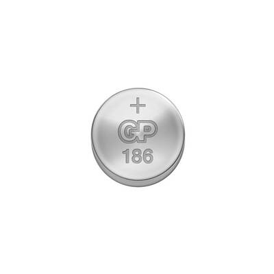 GP Batteries GP186 LR43/186/V12Ga Boy Alkalin Düğme Pil, 1.5 Volt, 5'li Kart - 2