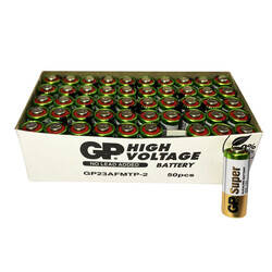 GP Batteries GP23A Süper Alkalin 23A/Mn21/V23Ga Boy Pil, 12 Volt, 50 Adet Açık Ambalaj - 5