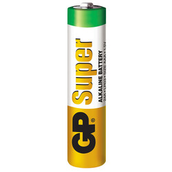 GP Batteries GP24A Süper Alkalin LR03/E92/AAA İnce Pil, 1.5 Volt, 40'lı Paket - Thumbnail