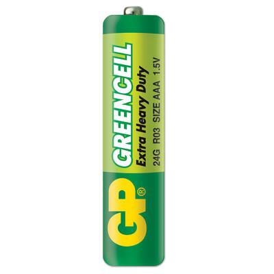 GP Batteries GP24G Greencell R03/1212/AAA İnce Pil, 1.5 Volt, 40'lı Kutu - 2