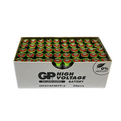 GP Batteries GP27A Süper Alkalin 27A/Mn27 Boy Pil, 12 Volt, 50 Adet Açık Ambalaj - Thumbnail