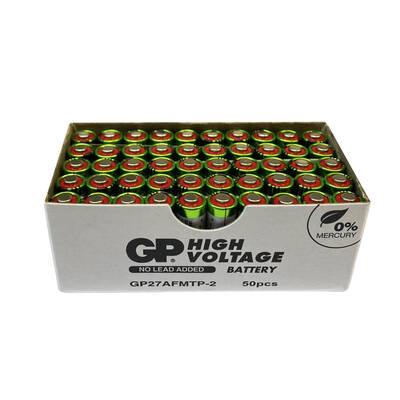 GP Batteries GP27A Süper Alkalin 27A/Mn27 Boy Pil, 12 Volt, 50 Adet Açık Ambalaj - 2