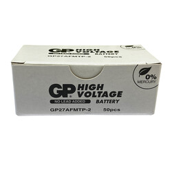GP Batteries GP27A Süper Alkalin 27A/Mn27 Boy Pil, 12 Volt, 50 Adet Açık Ambalaj - Thumbnail