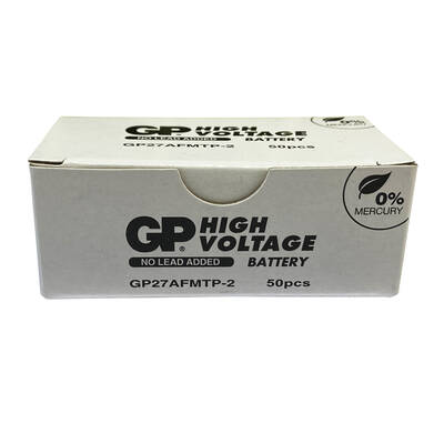 GP Batteries GP27A Süper Alkalin 27A/Mn27 Boy Pil, 12 Volt, 50 Adet Açık Ambalaj - 4