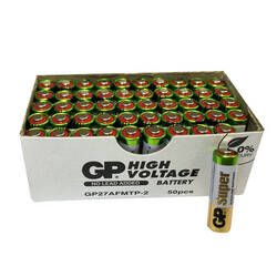 GP Batteries GP27A Süper Alkalin 27A/Mn27 Boy Pil, 12 Volt, 50 Adet Açık Ambalaj - 5