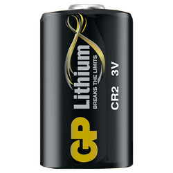 GP Batteries GPCr2 DlCr2/Cr2, Boy Lityum Pil, 3 Volt, Tekli Kart - Thumbnail