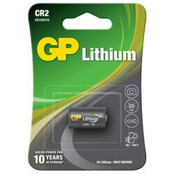 GP Batteries GPCr2 DlCr2/Cr2, Boy Lityum Pil, 3 Volt, Tekli Kart - 3