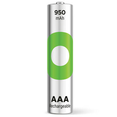 GP Batteries ReCyko 950mAh AAA İnce Kalem Ni-Mh Şarjlı Pil, 1.2 Volt, 2'li Kart - 3