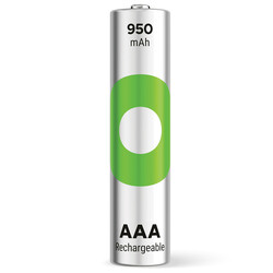 GP Batteries ReCyko 1000 AAA İnce Kalem Ni-Mh Şarjlı Pil, 1.2 Volt, 4'lü Kart - Thumbnail