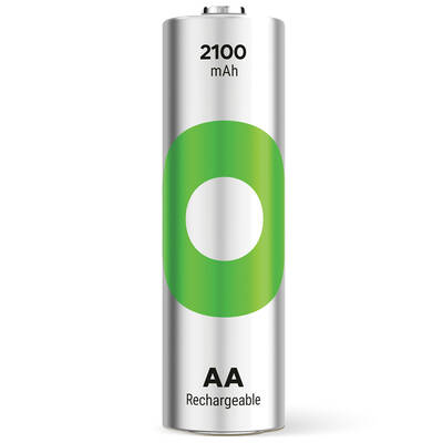 GP Batteries ReCyko 2100mAh AA Kalem Ni-MH Şarjlı Pil, 1.2 Volt, 6'lı Kart - 3