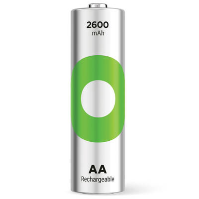 GP Batteries ReCyko 2600mAh AA Kalem Ni-Mh Şarjlı Pil, 1.2 Volt, 6'lı Kart - 3