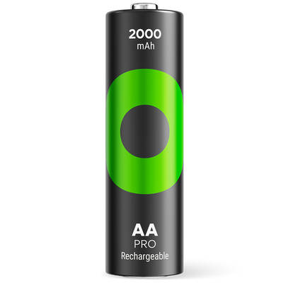 GP Batteries ReCyko Pro 2000mAh AA Kalem Ni-Mh Şarjlı Pil, 1.2 Volt, 6'lı Kart - 3