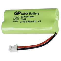 GP Batteries T382 550mAh 2.4V Telsiz Telefon Pili - Thumbnail