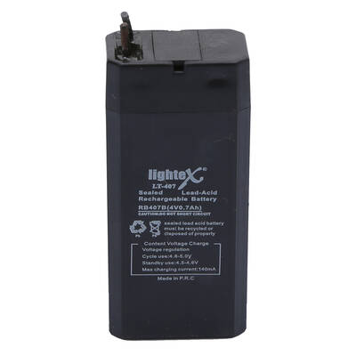 Lightex LT-407 4V 0.7Ah Akü - 1