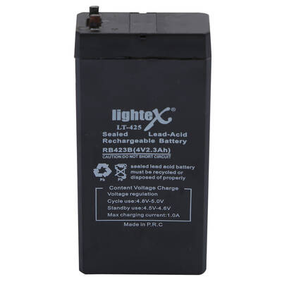 Lightex LT-425 4V 2.3Ah Akü - 1