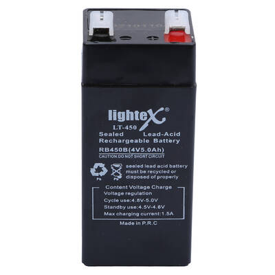 Lightex LT-450 4V 5.0Ah Akü - 1