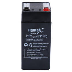 Lightex LT-450 4V 5.0Ah Akü - 4