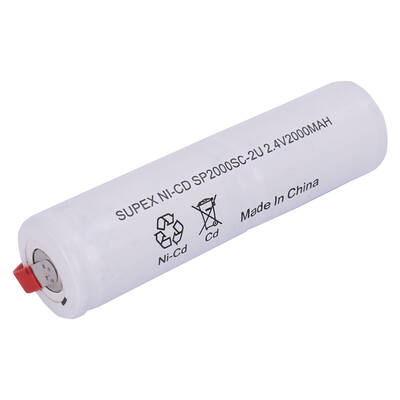 Supex 2000mAh 2'li Süpürge Pili Üst Üste - 2