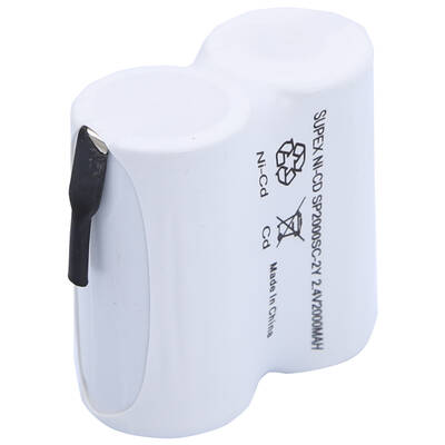 Supex 2000mAh 2'li Süpürge Pili Yan Yana - 2