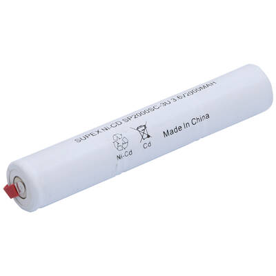 Supex 2000mAh 3'lü Süpürge Pili Üst Üste - 2
