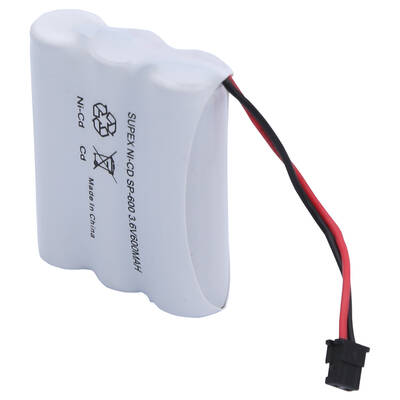 Supex SP-600 600mAh 3'lü Kalem Telefon Pili - 2
