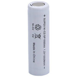 Supex SP1000AA 1000mAh AA Ni-CD Düz Kafa Şarjlı Pil - 3