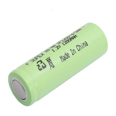 Supex SP1200-4/5AA 1.2V 1200mAh 4/5AA NiMH Kısa Kalem Pil - 2