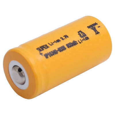 Supex SP16340-800S 3.7V 16340 Model 800mAh Li-İon Uçlu Pil - 2