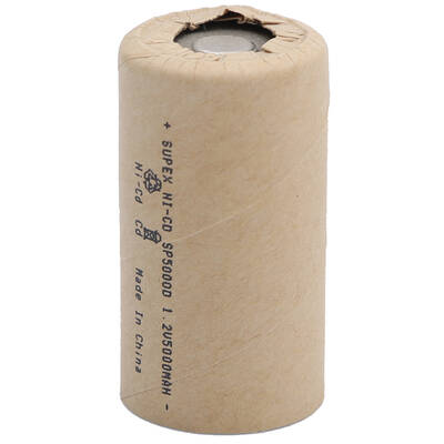 Supex SP5000D 5000mAh Kalın Pil - 1